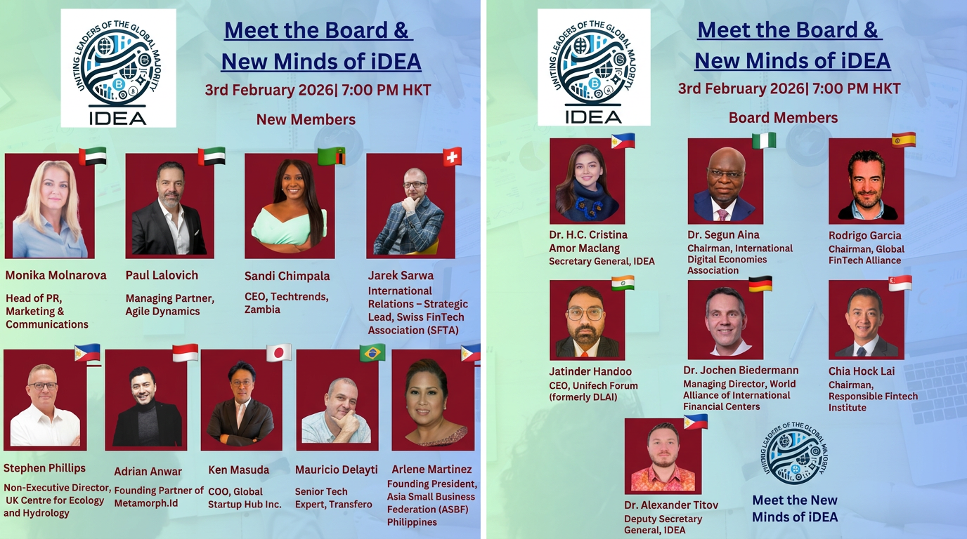 Meet the Board & New Minds of iDEA — February 2026