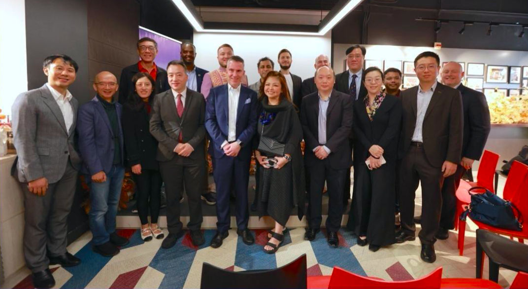 Hong Kong Fintech Roundtable group photo